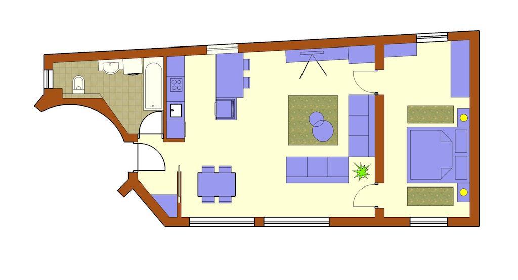 Apartment Atrium Plaza Zagreb Værelse billede